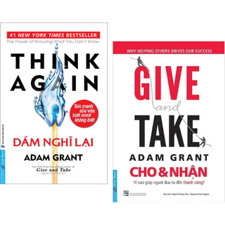 [Mã INBAU253 giảm 25K đơn 149K] Sách - Dám nghĩ lại - Think again