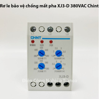 Rơle bảo vệ điện áp 3 pha XJ3-D Chint