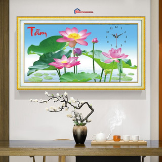 Tranh đính đá chữ tâm LG1523 DD9211 (90cm x 50cm)