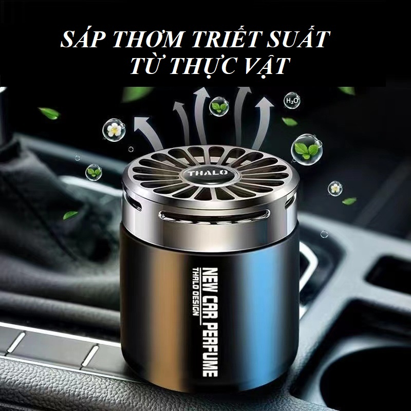 Sáp thơm ô tô hương thơm nhẹ nhàng, khử mùi hiệu quả, kiểu dáng sang trọng.