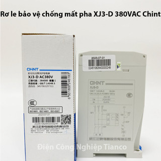 Rơle bảo vệ điện áp 3 pha Chint XJ3-D