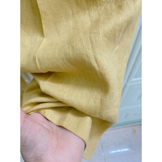 RUBY LINEN - Quần dài ống suông lưng cao LINEN PHÁP.