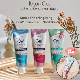 Kem đánh răng ora2 stain clear nhật bản 130g