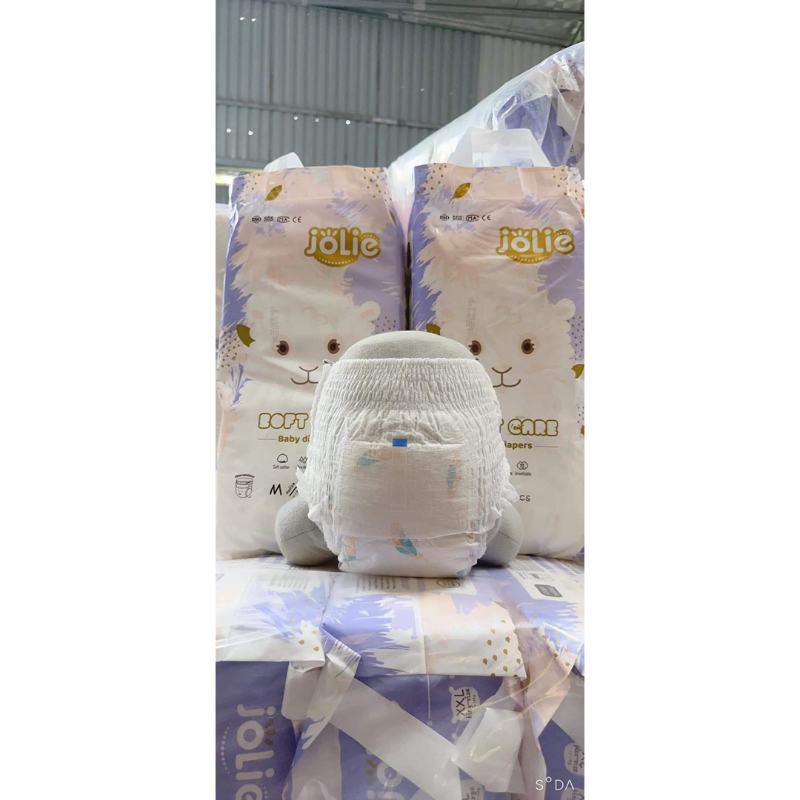 Bỉm JOLIE Siêu Mềm Mỏng Đủ Size M L Xl XXL XXXL
