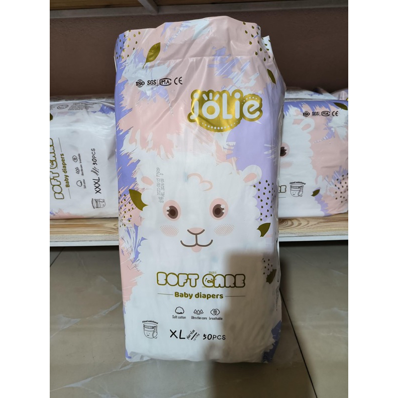 Bỉm JOLIE Siêu Mềm Mỏng Đủ Size M L Xl XXL XXXL
