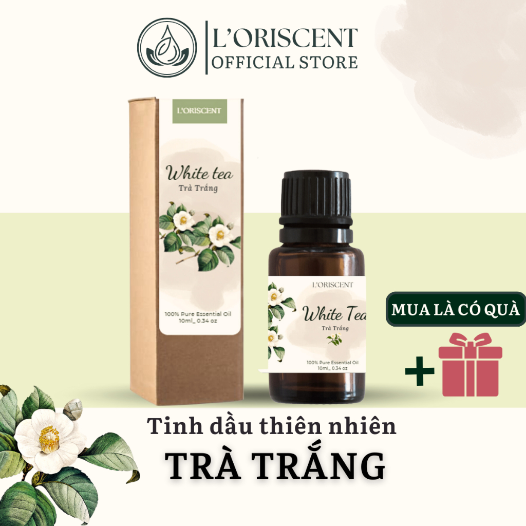 Tinh dầu Trà Trắng L’ORISCENT thiên nhiên nguyên chất 100%