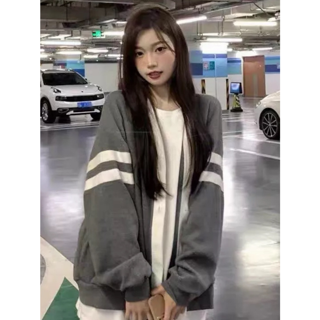 Áo len cardigan phối viền cổ Sammy Housee Cadiganphoivien102_P5K9.10