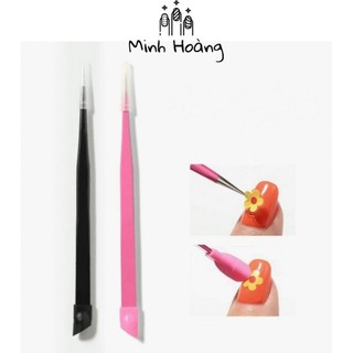 Phụ kiện Nhíp gắp charm đá stick nail