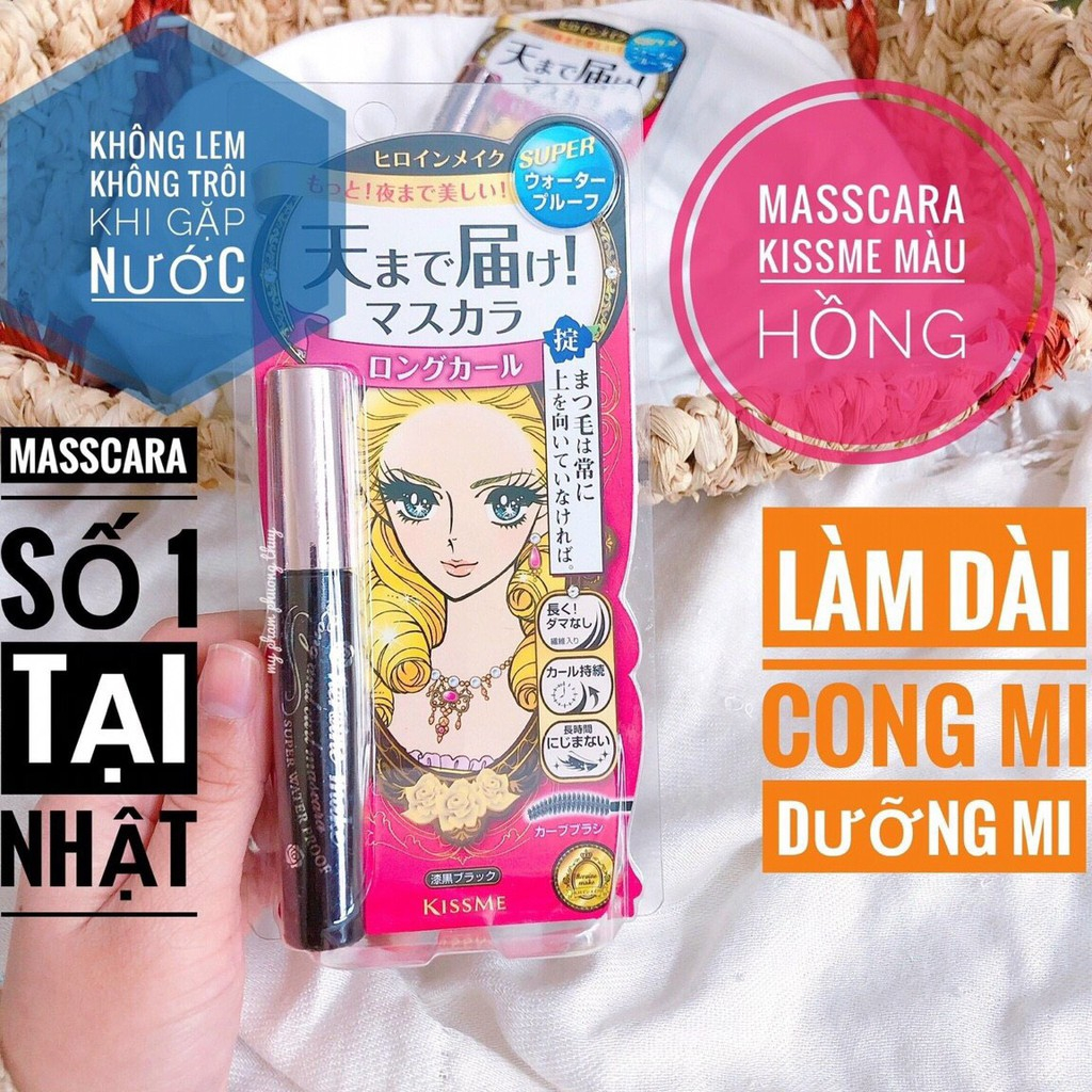 Bộ đôi Mascara và Eyeliner hãng Kiss me thần thánh