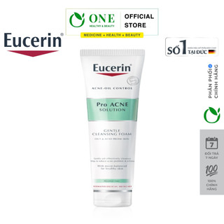 Sữa rửa mặt tạo bọt sạch sâu cho da nhờn Eucerin Pro Acne Cleansing Foam 150g
