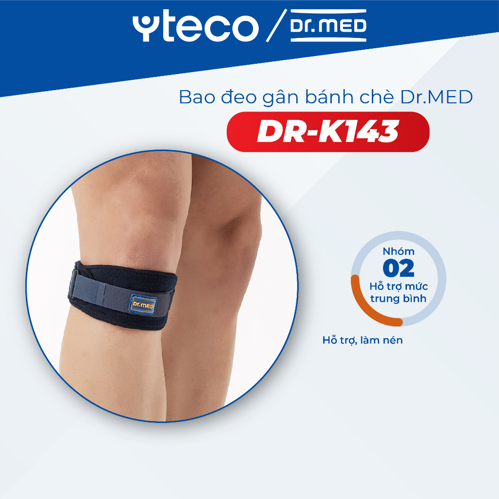 Bao đeo gân bánh chè Dr.MED DR-K143