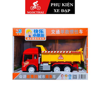 Mô hình xe tải mô hình xe ben cho bé Đồ chơi ô tô