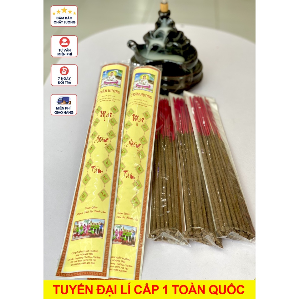 Nhang thảo mộc tự nhiên, hương bài cổ truyền cao cấp