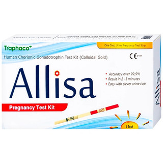 Combo 10 Hộp Que thử thai Allisa - che tên sp