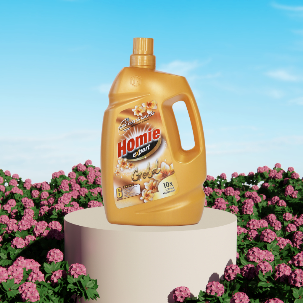 Combo 3 món: 2 Nước Giặt Xả 3,5kg + 1 Nước Giặt Xả 2kg HOMIE EXPERT