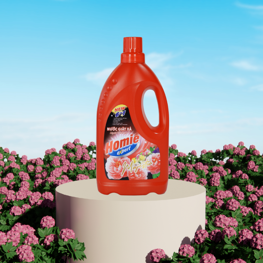 Combo 3 món: 2 Nước Giặt Xả 3,5kg + 1 Nước Giặt Xả 2kg HOMIE EXPERT