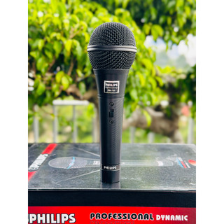 Micro Karaoke Có Dây Philips DM-70S hợp kim nhôm được sơn tĩnh điện sóng cao tần cho tiếng hát nhẹ hát karaoke gia đình