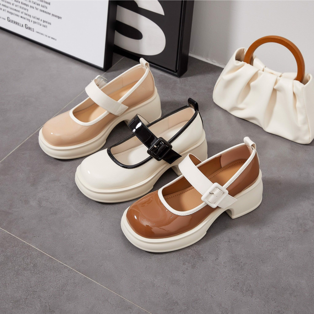 Giày Búp Bê Mary Jane 23D861