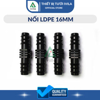 Nối thẳng LDPE 16 - Phụ kiện tưới nối ống 16mm - Kết nối chắc chắn chịu áp lực nước cao