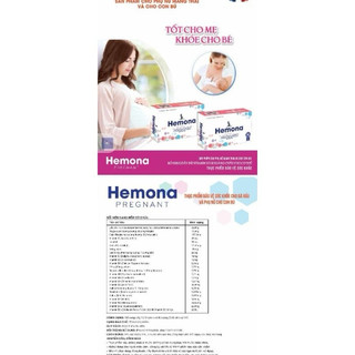 [CHÍNH HÃNG] VIÊN UỐNG BỔ BẦU HEMONA (HỘP 30 VIÊN)