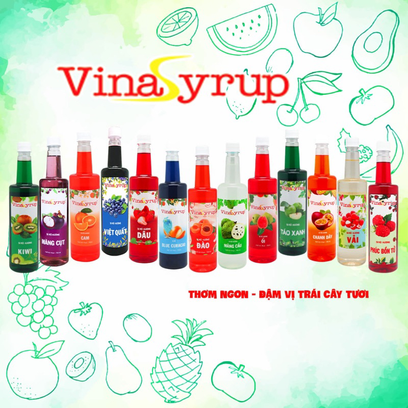 Siro Vina Có Đủ Hương Chai 700ml