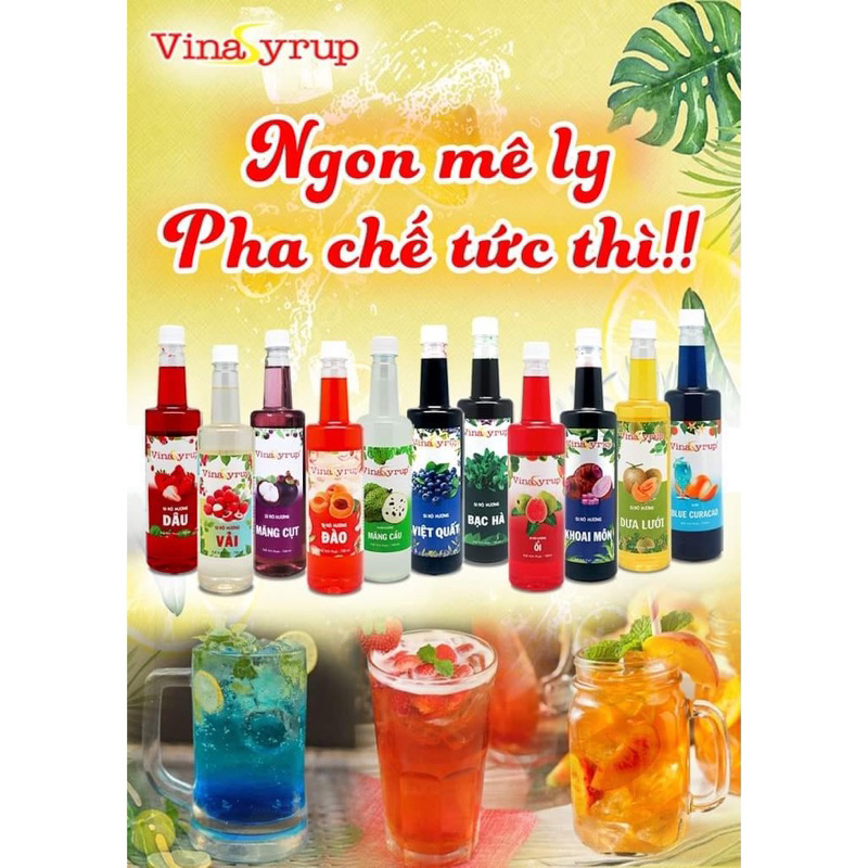 Siro Vina Có Đủ Hương Chai 700ml