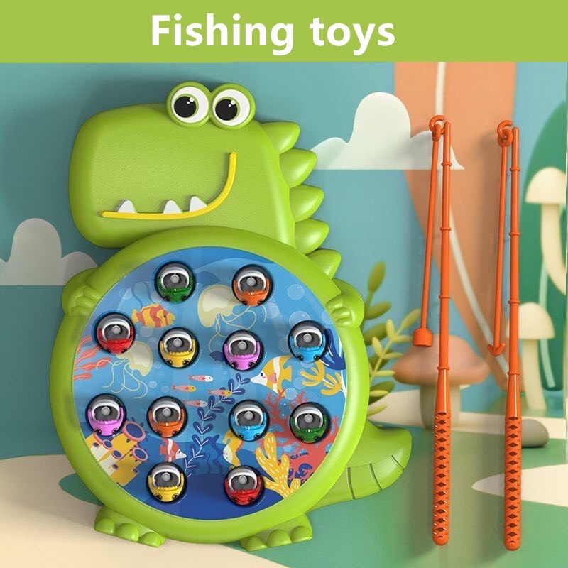Trò chơi câu cá ngoài trời cho trẻ em đồ chơi phát triển câu cá từ tính