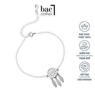 Lắc Tay Bạc Nữ S925 Độ Dài 15-19cm Tùy Chỉnh, Vòng Tay Bạc Nữ Sáng Bóng Không Gỉ