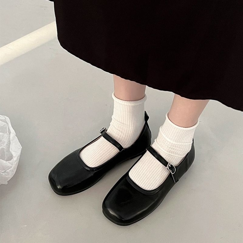 Giày búp bê mũi vuông