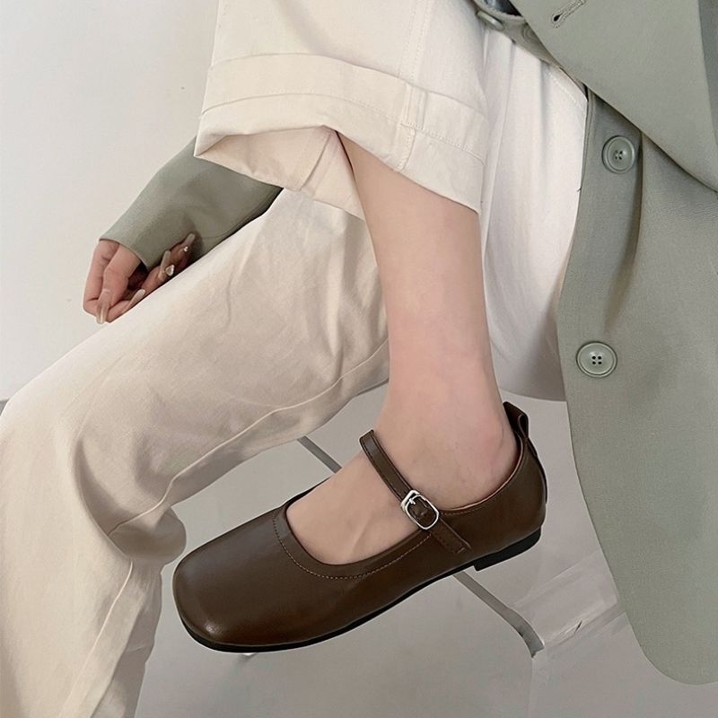 Giày búp bê mũi vuông