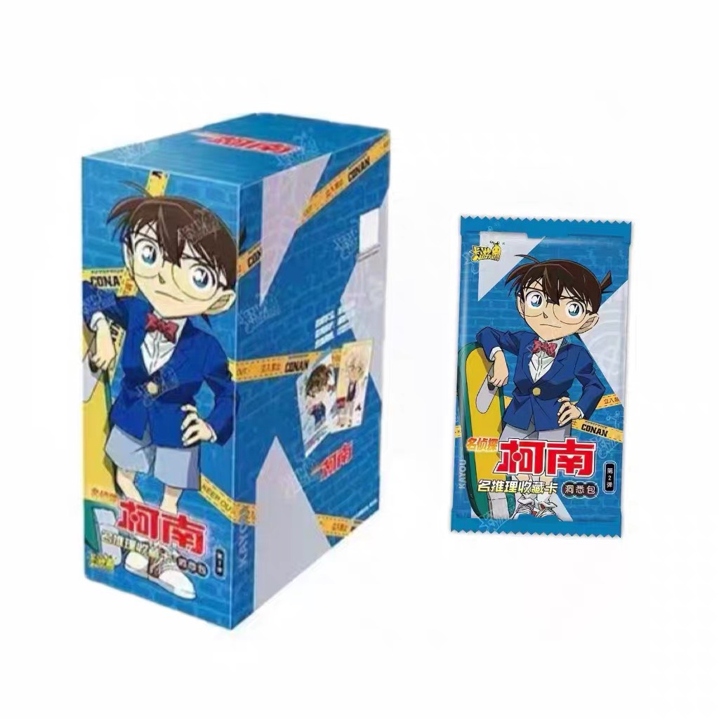 Thẻ nhân phẩm Conan cao cấp chính hãng Kayou Official Pack Card hiệu ứng đẹp hàng có sẵn