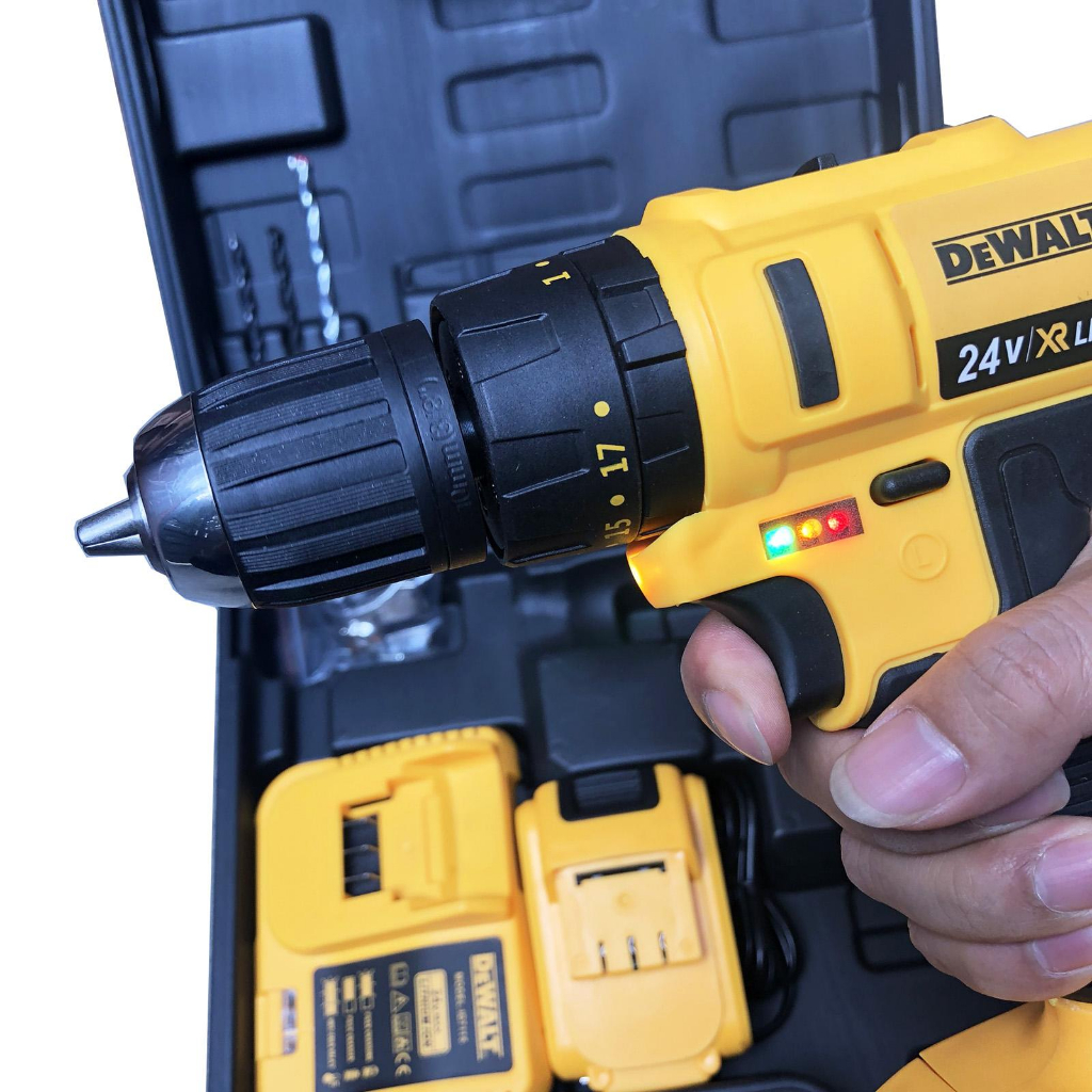 Máy Khoan Pin 26v Có Phụ Kiện - Máy Bắt Vít Dewat