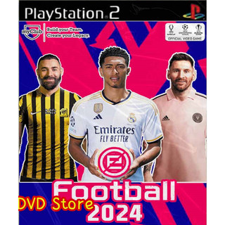 Thẻ đĩa chơi game pes 24 tiếng anh update cn mới nhất ps2