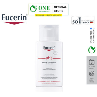 Sữa rửa mặt không gây kích ứng cho da nhạy cảm Eucerin pH5 Facial Cleanser 100ml