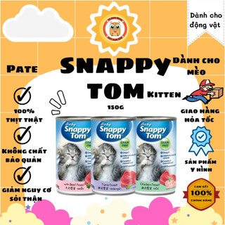 Pate mèo con Snappy Tom 150gr - dinh dưỡng cao