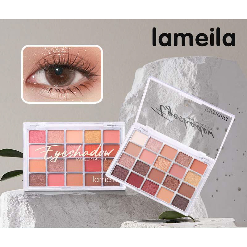 (Sỉ Siêu Rẻ) Bảng Phấn Mắt 20 Màu Nhũ Lì Lameila Eyeshadow Makeup Palette P94