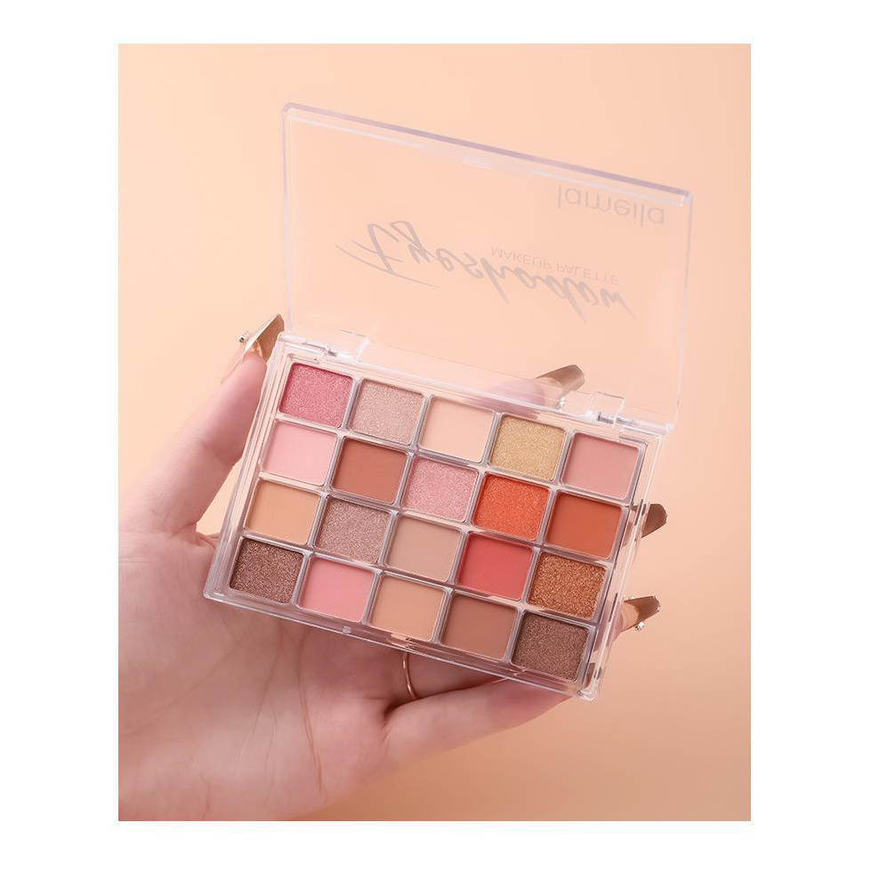 (Sỉ Siêu Rẻ) Bảng Phấn Mắt 20 Màu Nhũ Lì Lameila Eyeshadow Makeup Palette P94