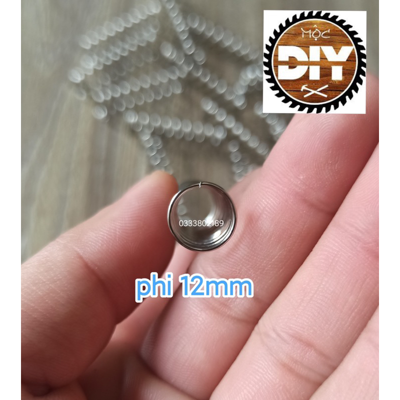Lò xo nén inox phi 12, sợi 8zem dài 4cm
