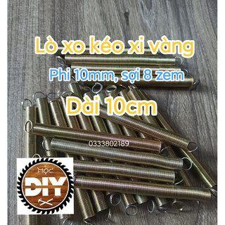 Lò xo kéo phi 10 sợi 8zem, dài 10cm