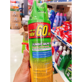Xịt muỗi Jumbo Vape super 600ml