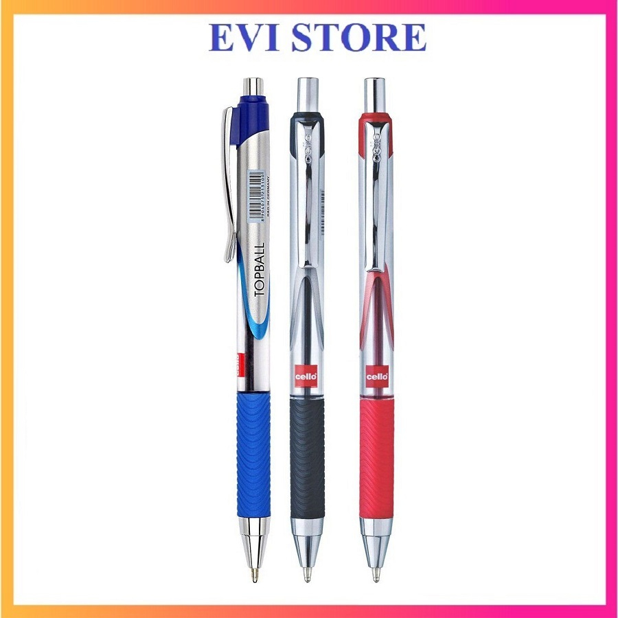 Bút bi cao cấp Cello Topball ngòi 0.7mm / Bút bi Ấn Độ êm trơn