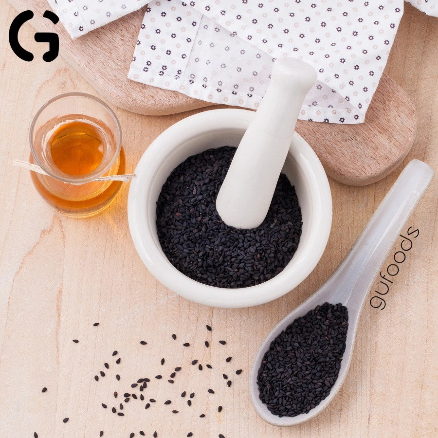 Dầu Mè Đen Nguyên Chất Gufoods Chai 120ml - Bổ Sung Dinh Dưỡng Cho Trẻ Em Từ 6 Tháng Tuổi, Ăn Kiêng, Ăn Chay