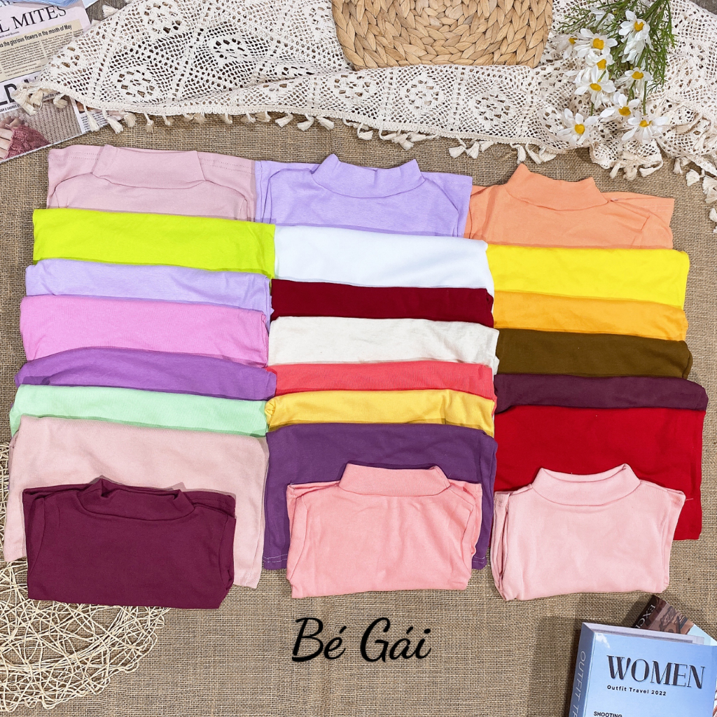 Áo len tăm cổ cao giữ nhiệt cho bé sơ sinh đến 18kg  AM358 TTR123