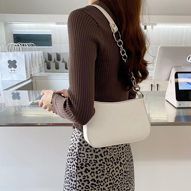 Túi Xách Nữ Đeo Chéo Túi Kẹp Nách Đeo Vai Da Mềm Trơn -KN2155