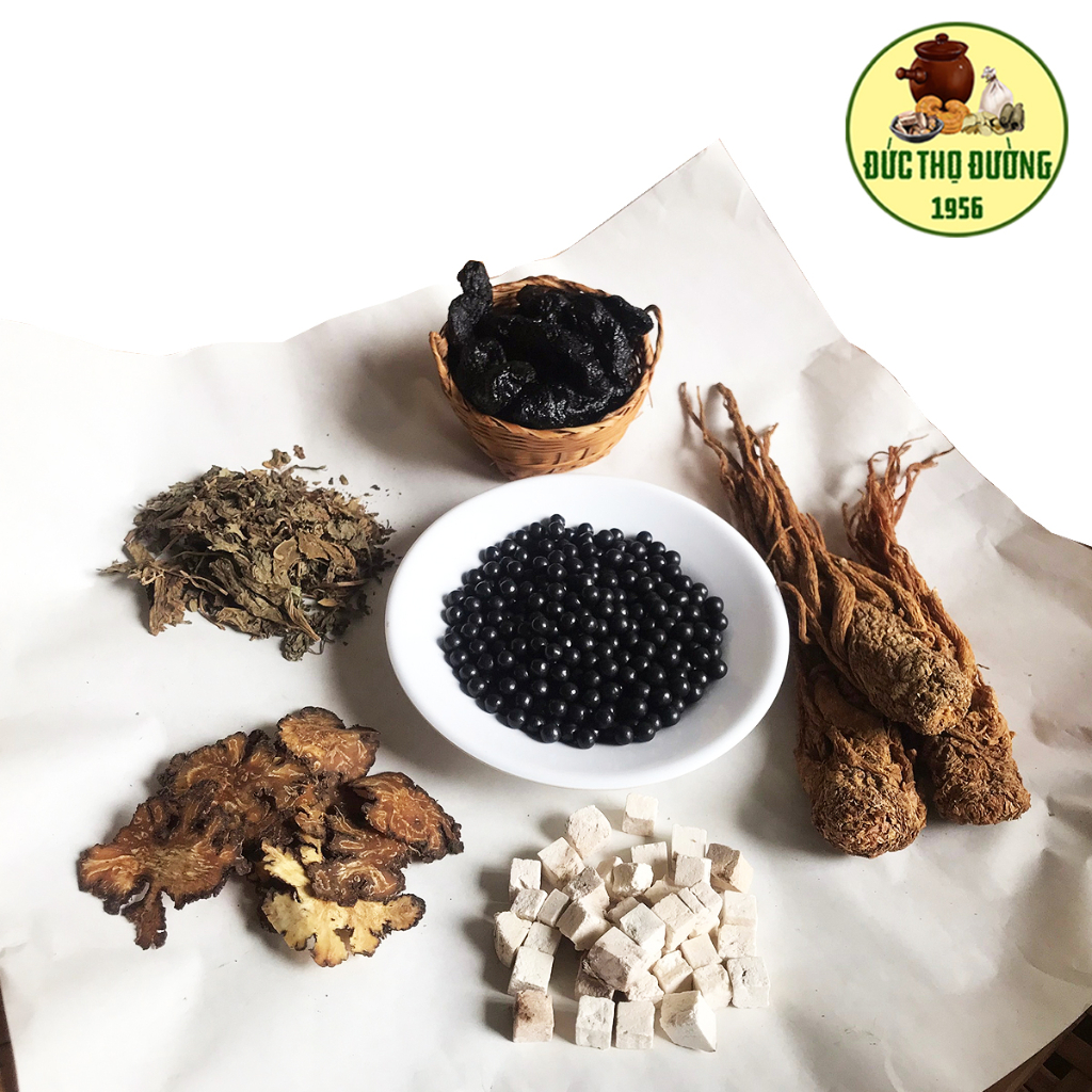 Thập Vị Bổ Huyết - Hộp 500 viên hoàn - Thiếu máu, máu lưu thông kém, máu xấu, chóng mặt, nám da, kinh nguyệt không đều