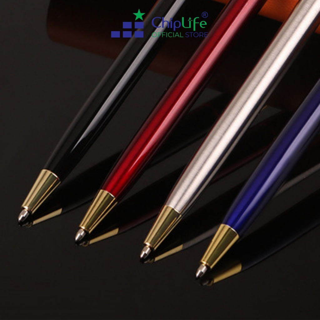 Bút ký khắc tên xoay nhỏ ChipLife XN015 ngòi bút 0.7mm mực bi xanh