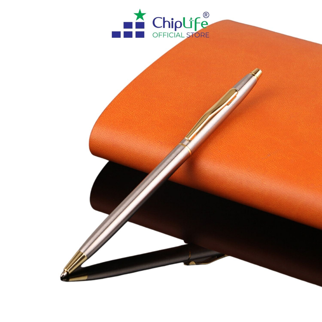 Bút ký khắc tên xoay nhỏ ChipLife XN015 ngòi bút 0.7mm mực bi xanh