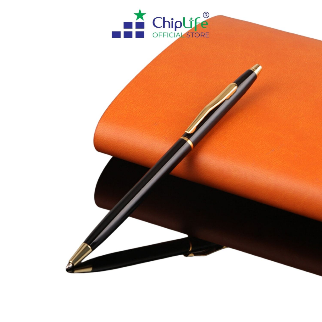 Bút ký khắc tên xoay nhỏ ChipLife XN015 ngòi bút 0.7mm mực bi xanh