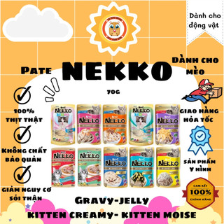 Súp - pate Nekko dành cho mèo trưởng thành và mèo con