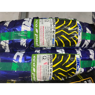 Vỏ 80/90-17 irc không dùng ruột bành sau xe rs ; sirius; future .....
